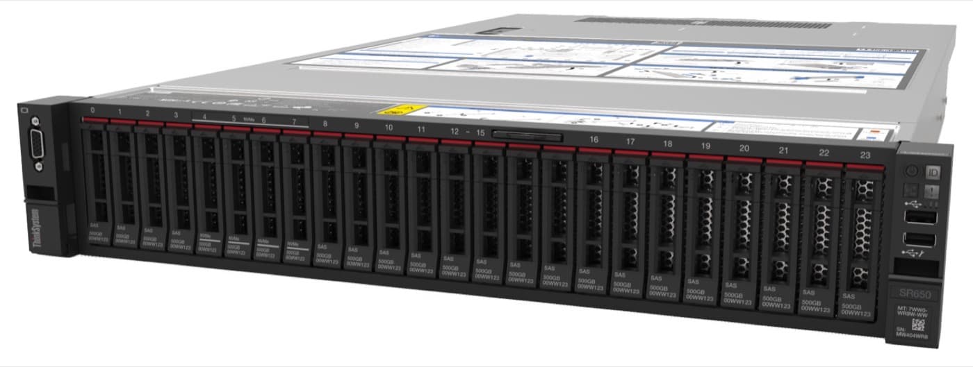 Lenovo ThinkSystem SR650 Refurbished 2U Server