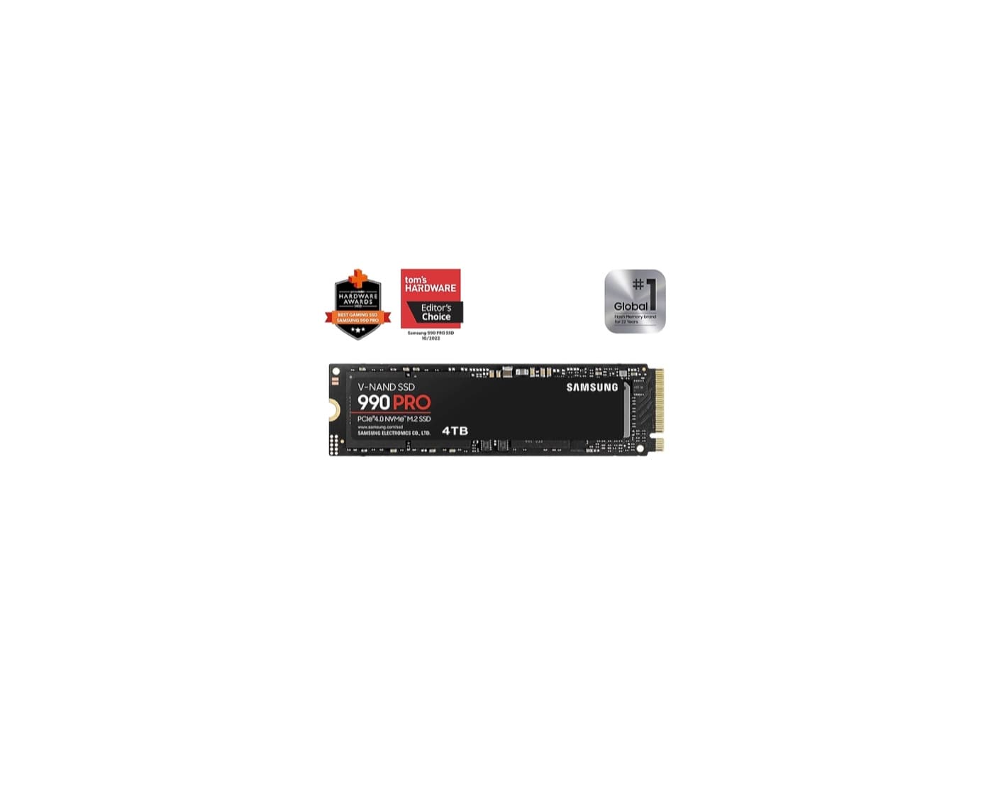 Samsung 990 PRO 4TB M.2 NVMe SSD