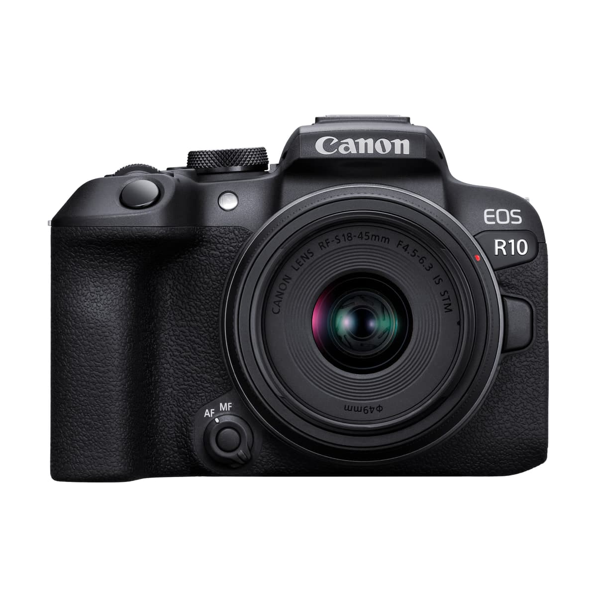 Canon EOS R10 미러리스 카메라, RF-S 18-45 mm 및 RF-S 18-150 mm 키트