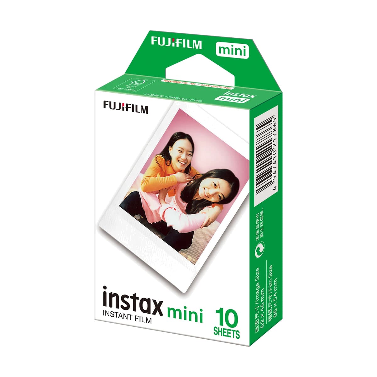 Fujifilm Instax Mini 즉석 필름 (화이트 및 디자이너 프레임)