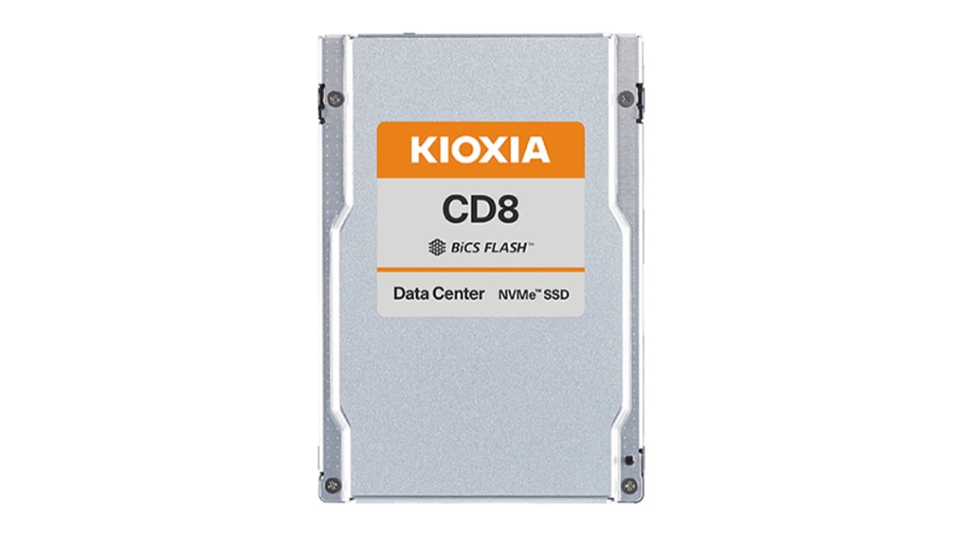 Kioxia CD8-R 7.68TB 2.5-inch NVMe Data Centre SSD