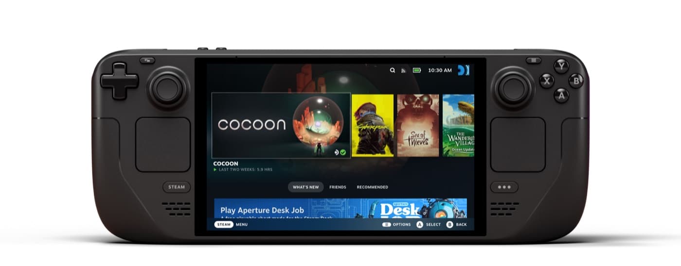 Valve Steam Deck OLED Handheld Gaming PC